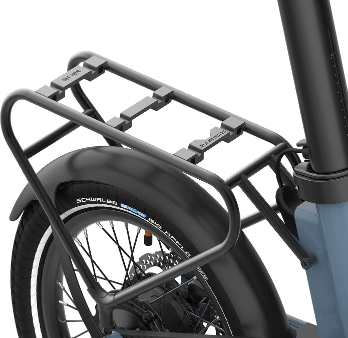 UTO PRO16 Black Luggage Rack