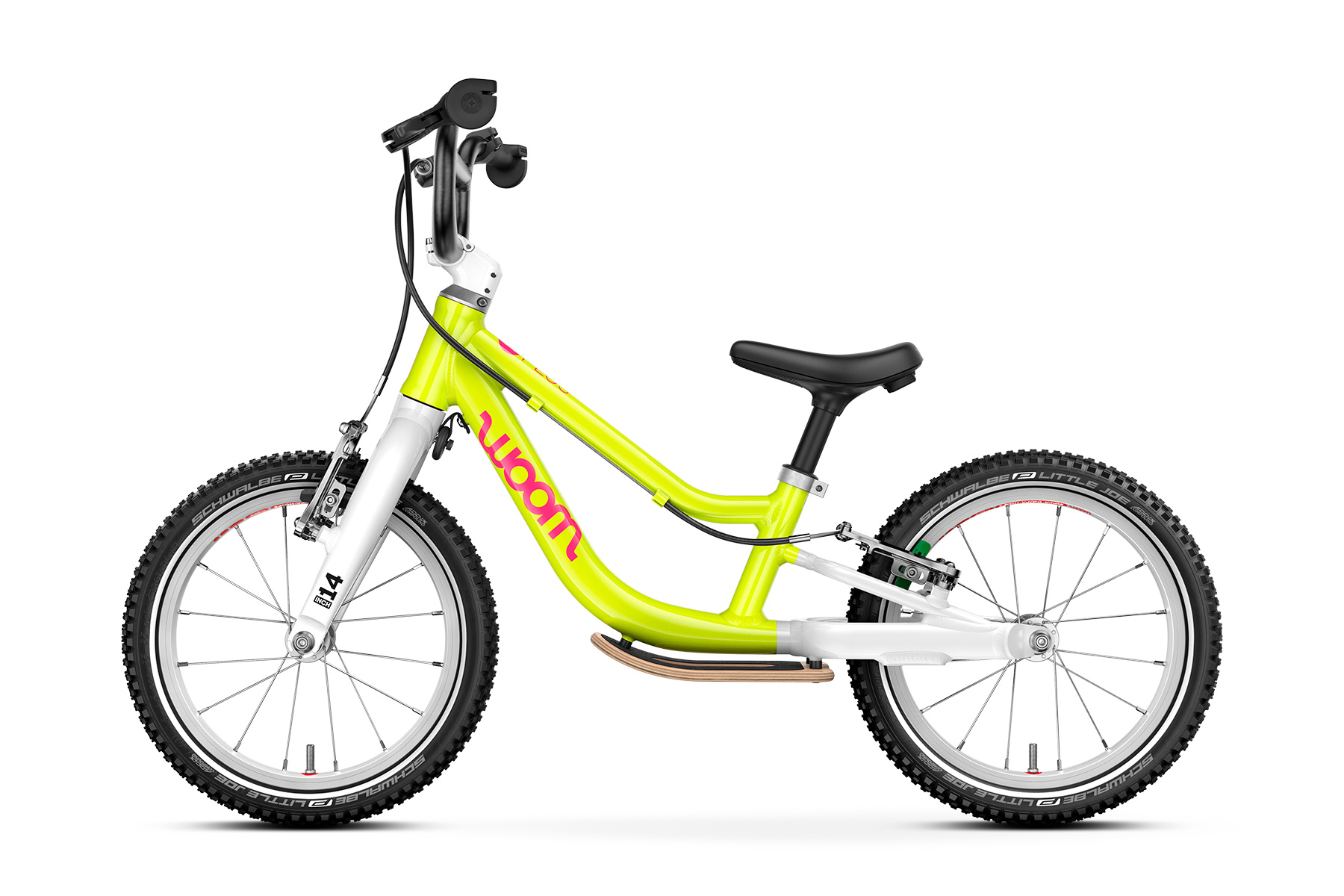 woom GO 1 Plus Neon Lime LTD