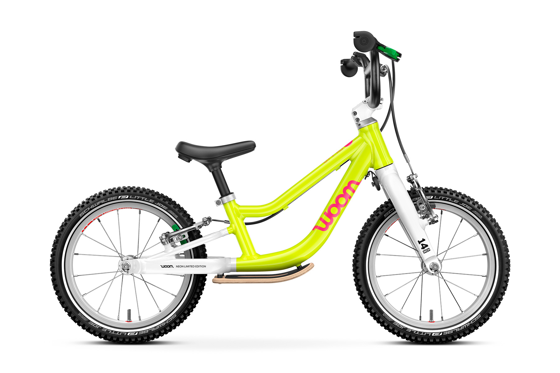 woom GO 1 Plus Neon Lime LTD