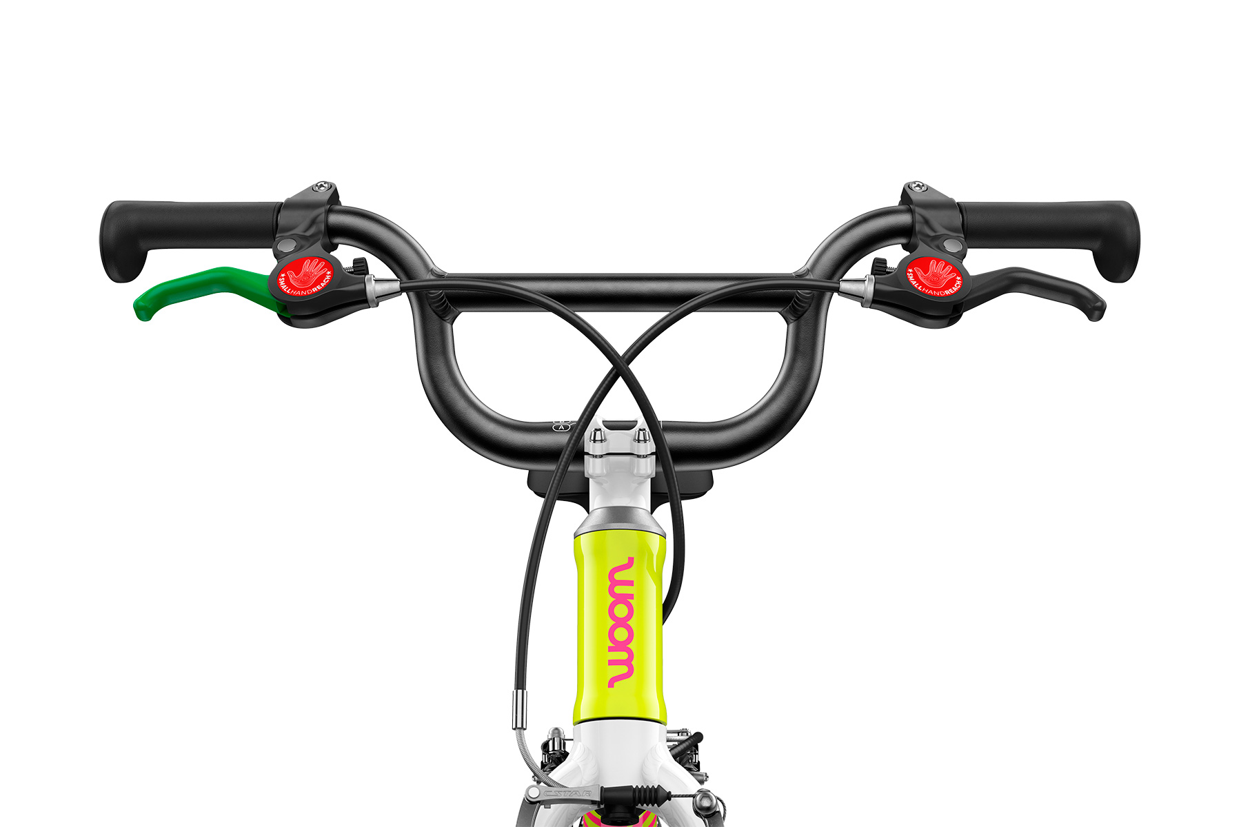 woom GO 1 Plus Neon Lime LTD Styr