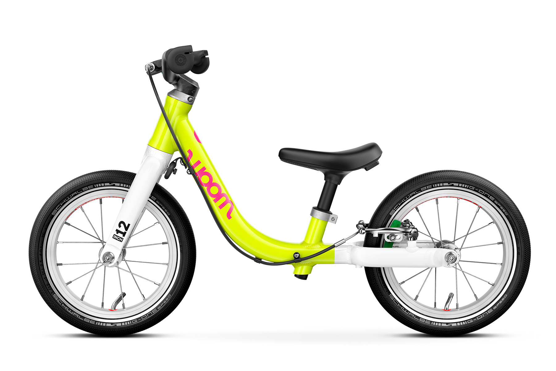 woom GO 1 Neon Lime LTD