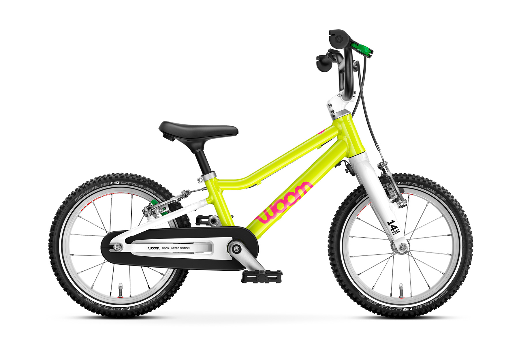 woom GO 2 Neon Lime LTD