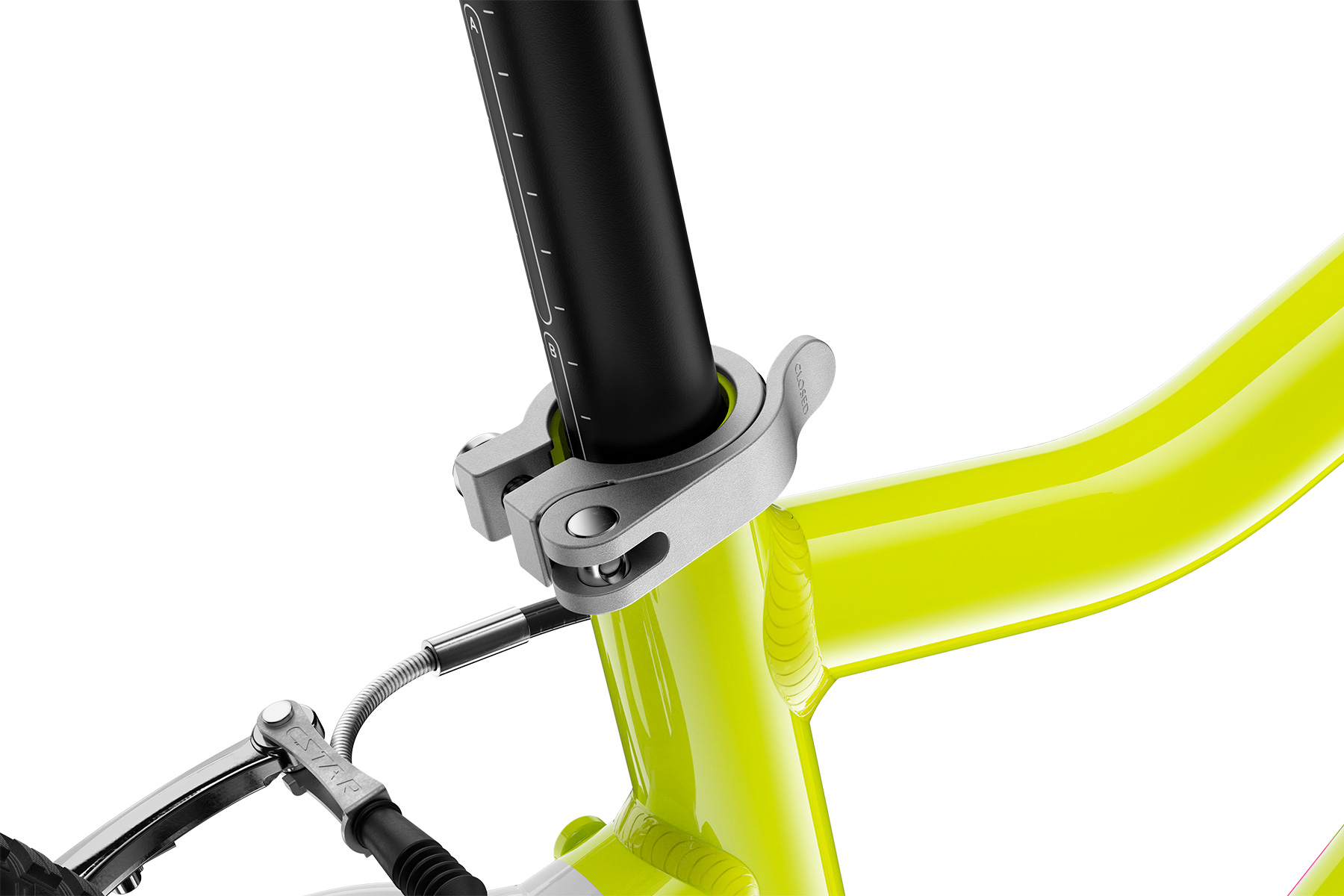 woom GO 3-4 Neon Lime LTD
