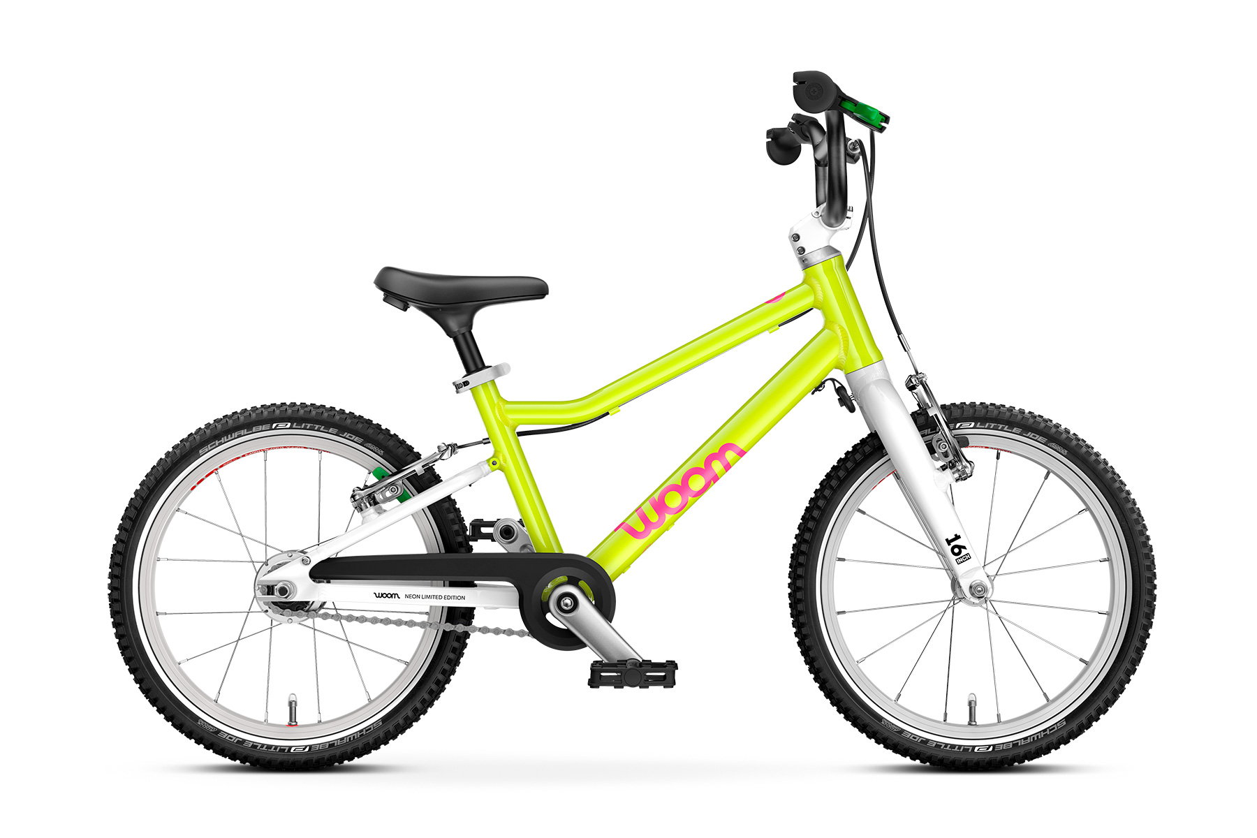 woom GO 3 AUTOMAGIC Neon Lime LTD