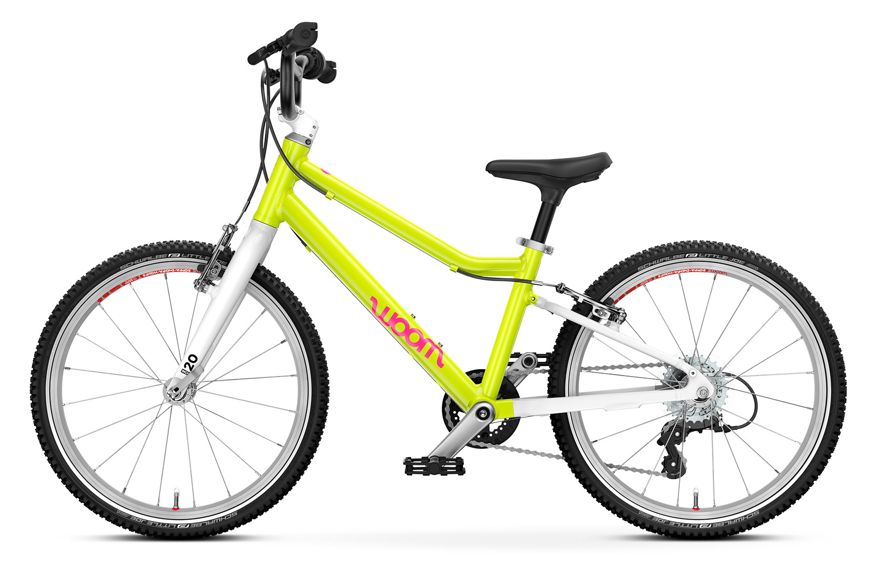 woom GO 4 Neon Lime LTD